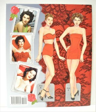 AVA GARDNER Paper Dolls Authorized Edition by David Wolfe Uncut 2