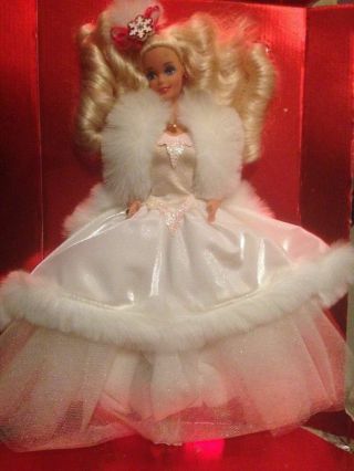 Happy Holidays 1989 Mattel Barbie special edition 2