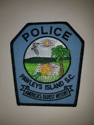Pawleys Island South Carolina Sc Police Department Patch