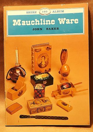 Mauchline Ware Antique Victorian Scotland Souvenirs Reference Tartan - Ware Snuff