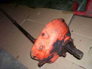 VINTAGE JI CASE 311 GAS TRACTOR - PTO SHAFT & GEARBOX ASSEMBLY - 1956 2