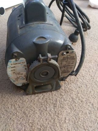 Gould Century Universal Electric Motor 1/4 HP 115V 1725 RPM.  Antique, 5