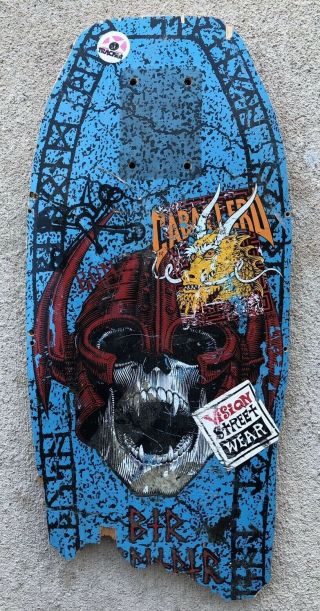 Powell Peralta: 1980’s Per Welinder Vintage Deck Snapped Top Half Only