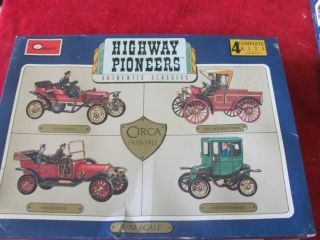 Mini Craft Highway Pioneers 1910 - 1911 = 4 Kits = Hudson / Stanley 1/32 = 1503