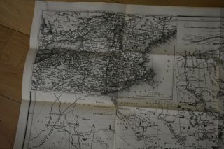 Historical Antique Map,  1894,  Colton ' s Map of York Wilderness & Adirondacks 4