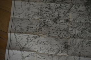 Historical Antique Map,  1894,  Colton ' s Map of York Wilderness & Adirondacks 8