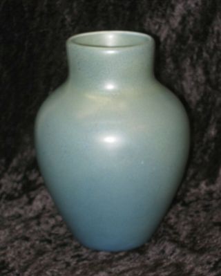 Antique Rookwood 927f Ovoid Matte Blue/green 6 1/4 " Vase Xxii 1922 Near