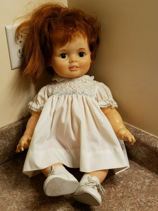 Vintage 1972/1973 Ideal 24 " Baby Crissy With Hair That Grows Doll