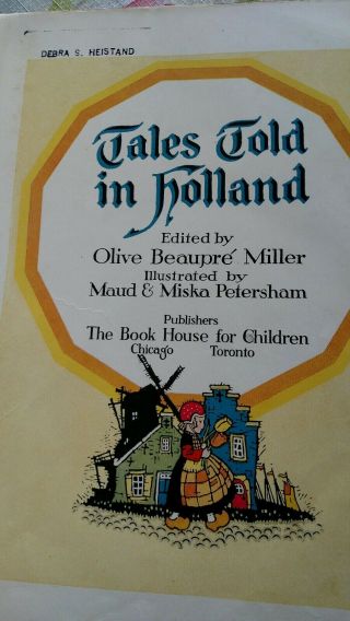 Antique 1925/26 Children ' s Books - Tales Told Holland - Little Pictures of Japan 3