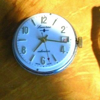 VINTAGE LUCERNE (SWISS) GENT ' S WATCH BUT NEEDS ATTENTION 3