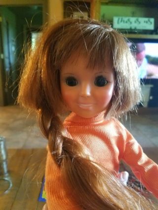 Vintage 1969 Ideal Crissy/Chrissy Like A Doll And Very Clean 3