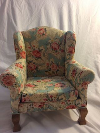Antique French 1920’s Doll Chair.  Quality.  All.  12” X 9”