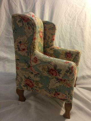 Antique French 1920’s Doll Chair.  Quality.  All.  12” x 9” 2