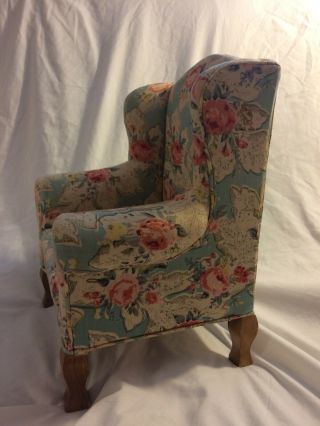 Antique French 1920’s Doll Chair.  Quality.  All.  12” x 9” 4