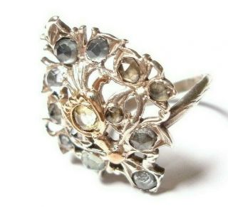 Antique Silver And Jargoon Ring