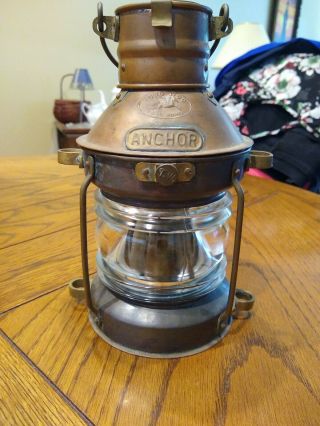 Vintage Tung Woo Ship Oil Lantern