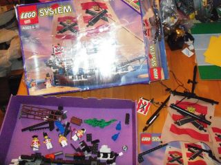 Vintage Lego Pirate Ship 6271 Imperial Guards 1992 Incomplete