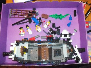 Vintage Lego Pirate Ship 6271 Imperial Guards 1992 Incomplete 2