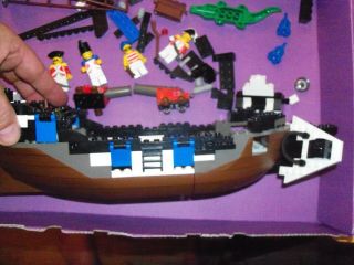 Vintage Lego Pirate Ship 6271 Imperial Guards 1992 Incomplete 4