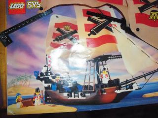 Vintage Lego Pirate Ship 6271 Imperial Guards 1992 Incomplete 6