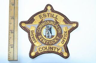 Ky: Estill County Sheriff Patch