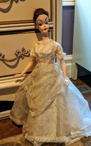 Vintage Marx Miss Seventeen Doll 17.  5 " Clone Barbie Lilli Original/mint