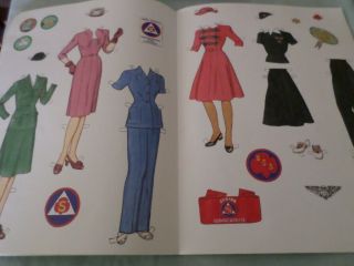 VINTAGE GIRL SCOUT MISC BOX CLOTHING PATCHES PAPER DOLLS 5