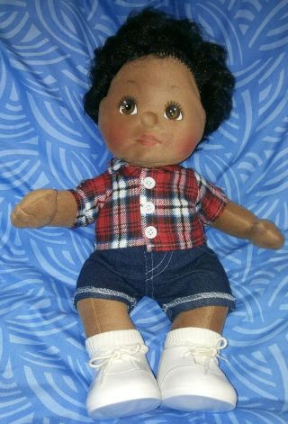 African American My Child Boy Doll Vintage 1980 
