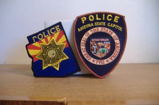 State Capitol & Liquor Officer Arizona Police Patches