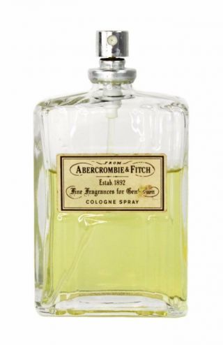 Vintage Abercrombie & Fitch Woods Cologne For Men 3.  4 Oz / 100 Ml Spray 75 Full