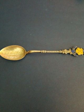 Vintage H.  A.  P.  A.  G.  Anchor Souvenir Spoon - -