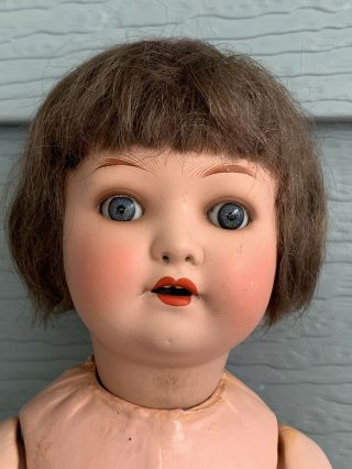 Antique Heubach Koppelsdorf Doll 14 Inch 320 5/0 Made In Germany sleep eyes 2