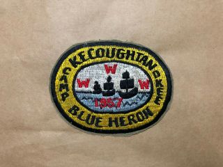 Patch,  Boy Scouts America,  Kecoughtan,  Blue Heron,  Camp Okee,  Review Description