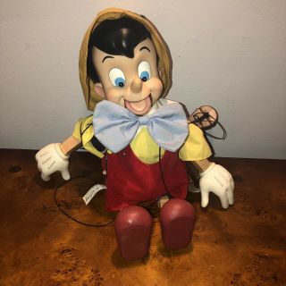 Disney Classics Telco Motion - Ette Pinocchio Doll Figure No Movement Only Sound 2