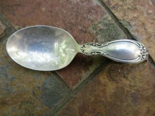 Vintage Sterling Silver Baby Spoon; Reed & Barton 21.  5 Gtw