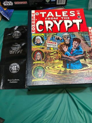 Tales from the Crypt vintage Box Set Only 4 Russ Cochran Pub.  1979 2