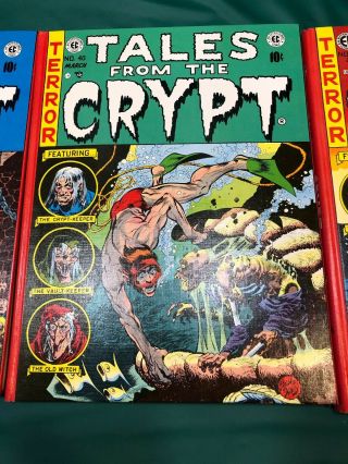 Tales from the Crypt vintage Box Set Only 4 Russ Cochran Pub.  1979 5