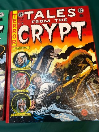 Tales from the Crypt vintage Box Set Only 4 Russ Cochran Pub.  1979 6