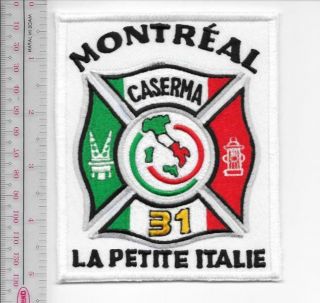 Montreal Fire Department Station 31 Caserne La Petite Italie Service D 