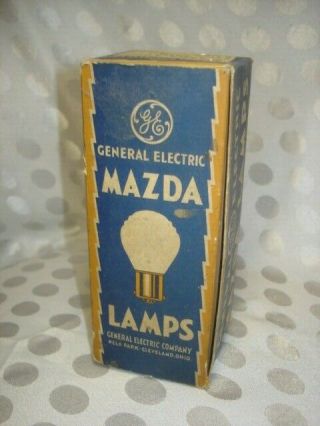 10 Pack 1000 General Electric Mazda 6 - 8 Volt 32 & 32 Cp Headlight Bulb Lamp