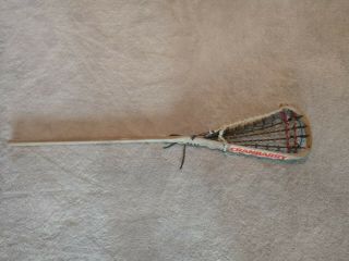 Vintage Cranbarry Wooden Antique Wood Lacrosse Stick