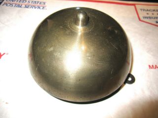 Antique Unknown Maker Mechanical Bell In Good 4 5/8 " Diameter
