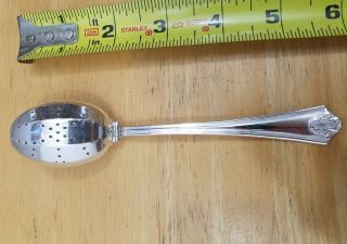 Williams Bros Antique 1919 Imperial Pattern Silverplated Tea Ball Strainer