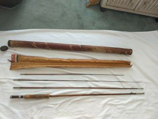9 Foot South Bend No 59 Split Bamboo 4 Pc Fly Rod