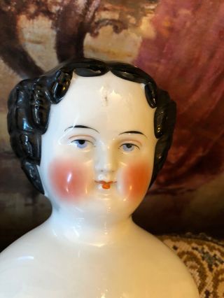 Pretty Antique German China Doll Head.  Head Only 2