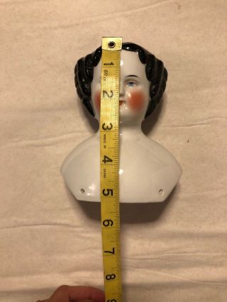Pretty Antique German China Doll Head.  Head Only 7