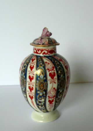 RARE Antique English Royal Worcester Porcelain Urn - Jar - Pot - Vase 3