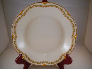 Antique Soup Bowl,  Haviland China Limoges,  Clover Leaf Pattern,  Schleiger 98