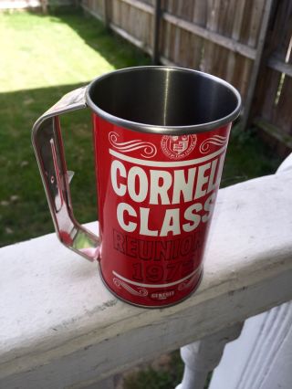 1972 Cornell University Class Reunion Genesee Beer Can Mug 3