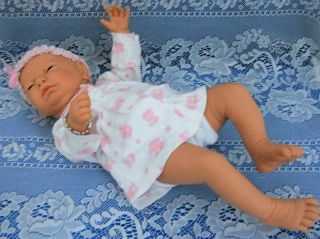 Bejusa Baby Girl Doll Anatomically Correct Movable Newborn Very Life Like -